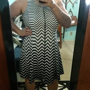 Alfani dress. Black and white. XL